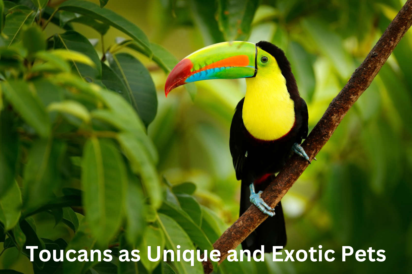 Toucans as Unique and Exotic Pets